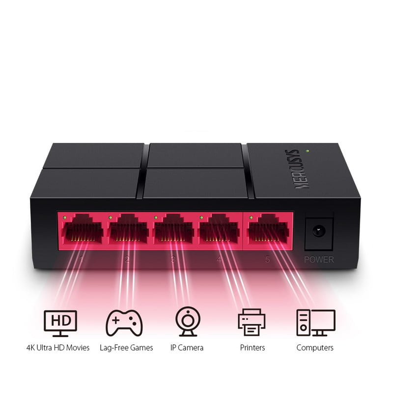 سوئیچ مرکوسیس مدل MS105G | فاوا رایان