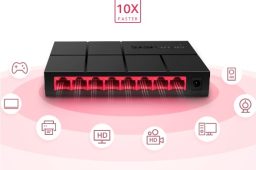 سوئیچ 8 پورت MERCUSYS MS108G | فاوارایان